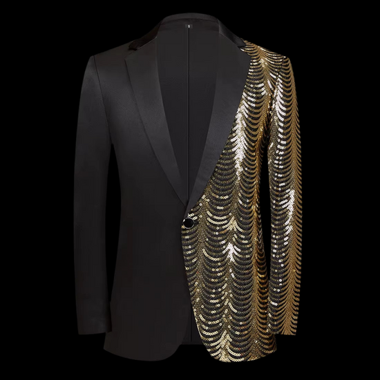 Veste Élégante à Sequins et Perles pour Femme Texture Luxe et Brillance Subtile