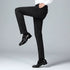 Men Spring Suit Pants Stretch Men Slim Fit Long Trousers Solid Color Elastic Straight Business Formal Work Office Long Pants