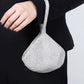 2022 New Women Lady Evening Party Crystal Handbag Strap Retro Bride Simple Zipper Small Elegant Dress Cocktail Bag Handbag