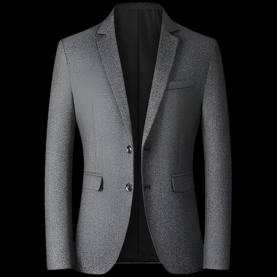 Veste de Costume Homme Printemps Élégance Décontractée à 2 Boutons