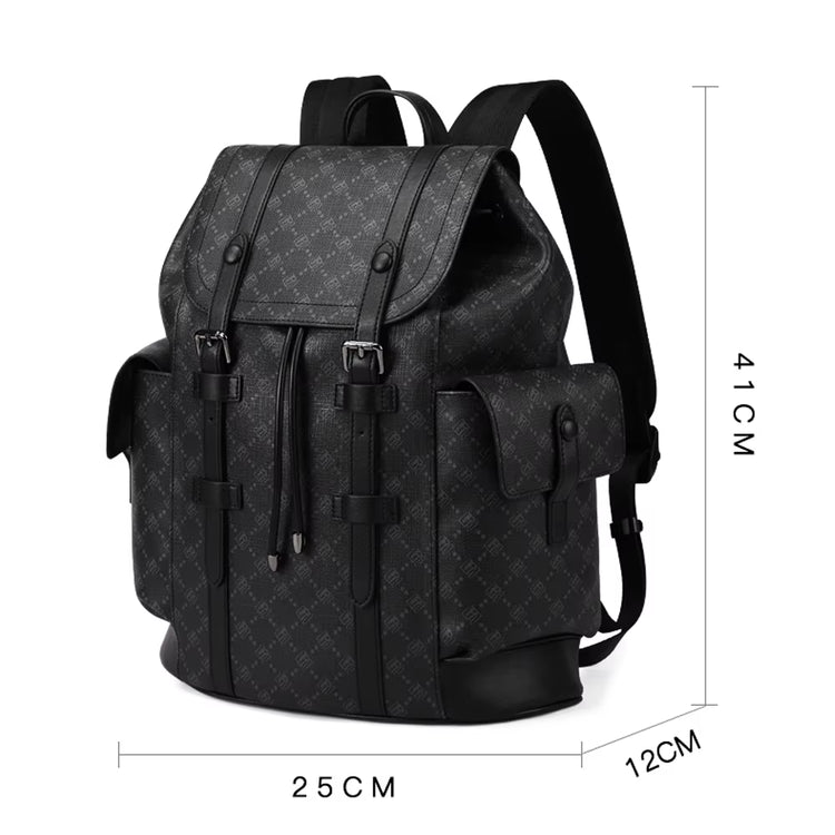 Custom Logo Wholesale Fashion Business Leather Travel Waterproof Bagpack Back Pack Design School Laptop Bag Backpacks