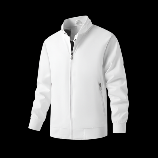 Veste réversible col montant 2025 style Latin Amérique Latine coupe-vent légère