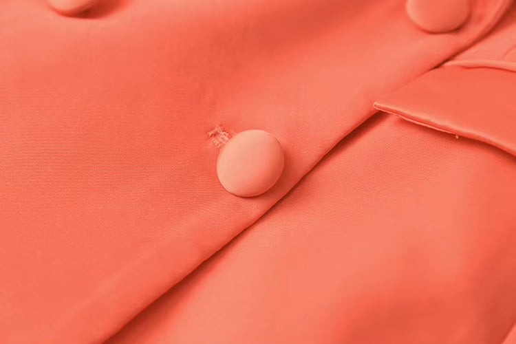 New Arrivals Dropshipping High Quality Two-Piece Blazer and Loose Wide Leg Pants Two Piece Suit for Women