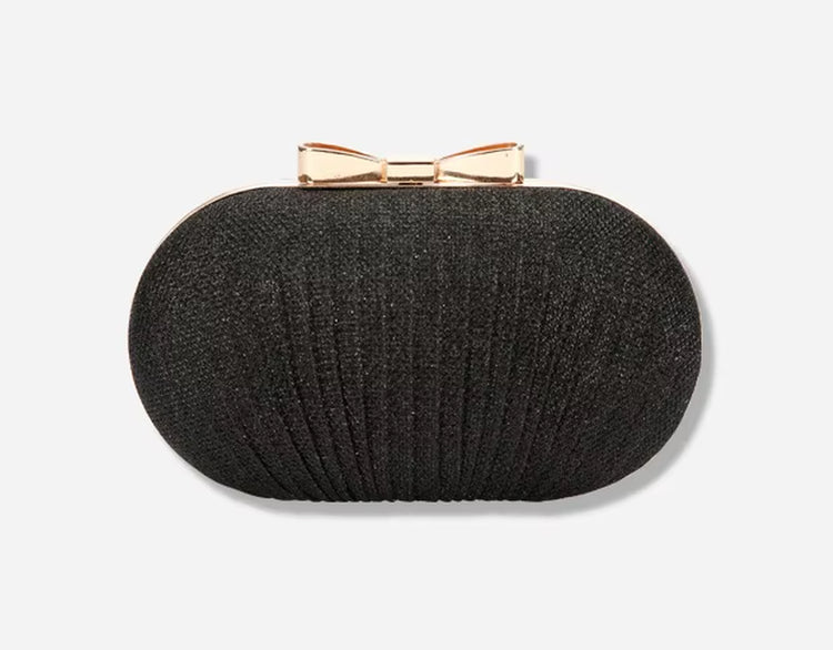 2022 New Women Lady Evening Party Oval Pleated Handbag Bride Small Elegant Dress Cocktail Chain Bag Handbag Clutchbag