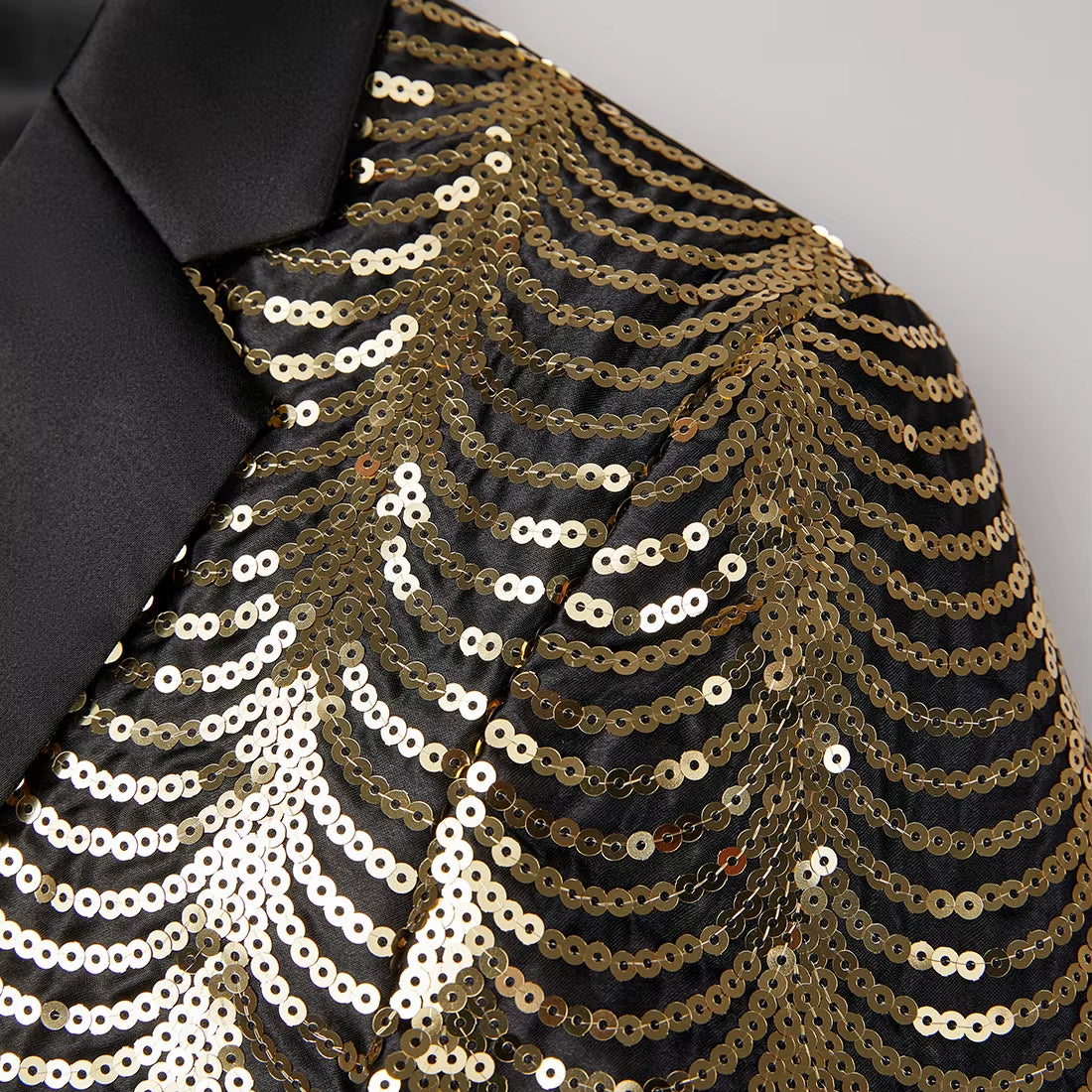 Nightclub Stage Singer Costume Suit Jacket Full Series Men Stylish Sequin Blazer