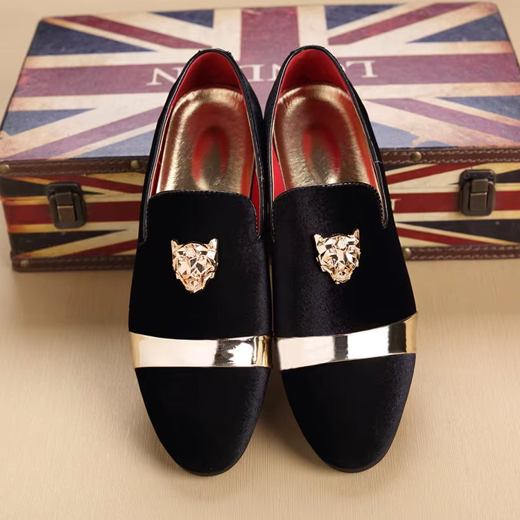 Blue Color Fashion Design Men Casual Leisure Shoes Loafers Shoes for Men Luxury