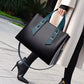 New Women Lady Big PU Handbag Casual High Capacity Fashion Shopping Shoulder Bag Simple Bags Handbag