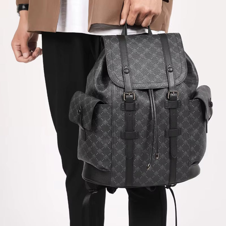 Custom Logo Wholesale Fashion Business Leather Travel Waterproof Bagpack Back Pack Design School Laptop Bag Backpacks