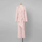 Ensemble Femme 2 Pièces Blazer Élégant et Pantalon Tailleur de Haute Qualité