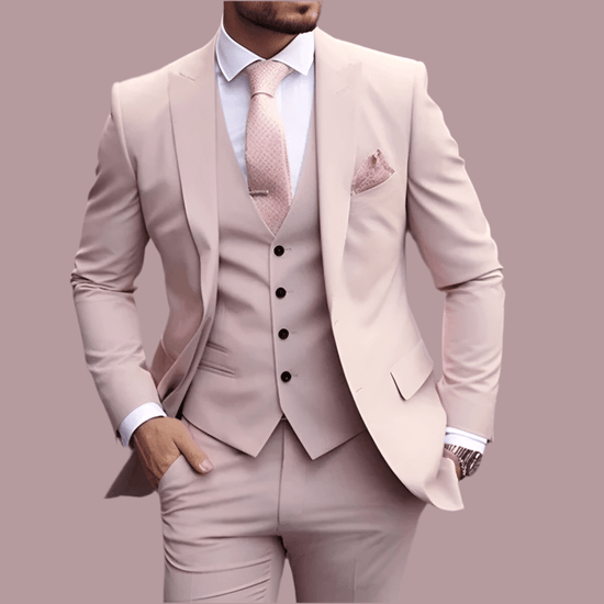 Costume Homme 3 Pièces Luxe Élégance Slim