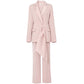 Ensemble Femme 2 Pièces Blazer Élégant et Pantalon Tailleur de Haute Qualité