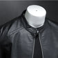 Veste en Cuir PU Homme Style Moto Décontracté