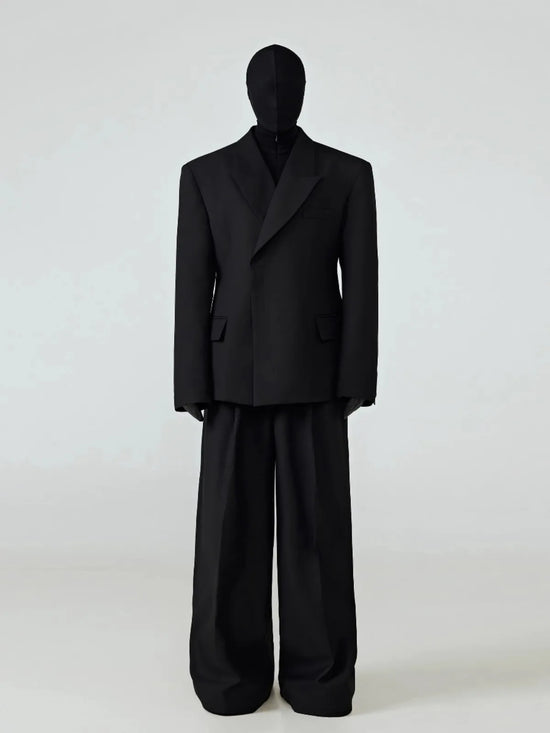 Blazer Homme Noir Luxe et Élégance