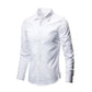 Chemise Homme Manches Longues Style Smart Casual Élégance Printemps/Été