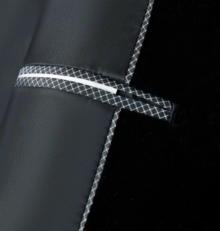 Disco Glitter Party Blazer for Men Triangle Sequin Party Blazers Suit