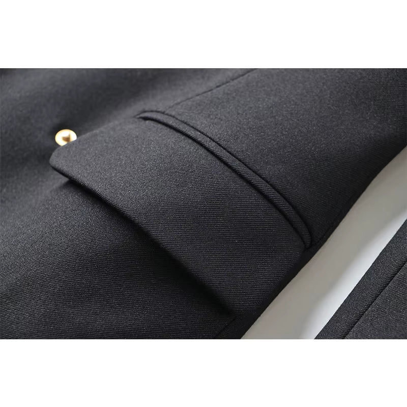 New Arrivals Dropshipping Autumn and Winter High Quality Slim Fit Double Breasted Coats and Jacket Fashion Long Coat for Woman