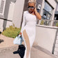 Ocstrade New Style Female Streetwear Solid Sexy Hot Women Mesh Sides Diamond One Shoulder Long Sleeves One-Piece Pants Jumpsuit