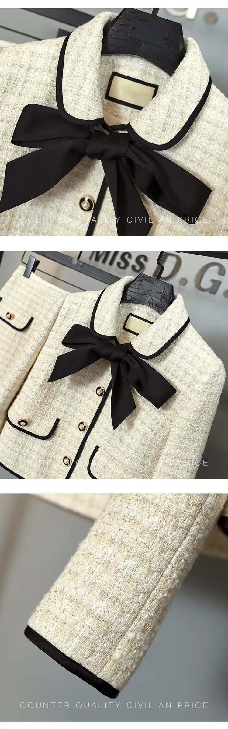 New Dropshipping High Quality Hot Fashion and Elegant 2 Pieces Skirt and Jacket Business Woman Suit for Women Formal